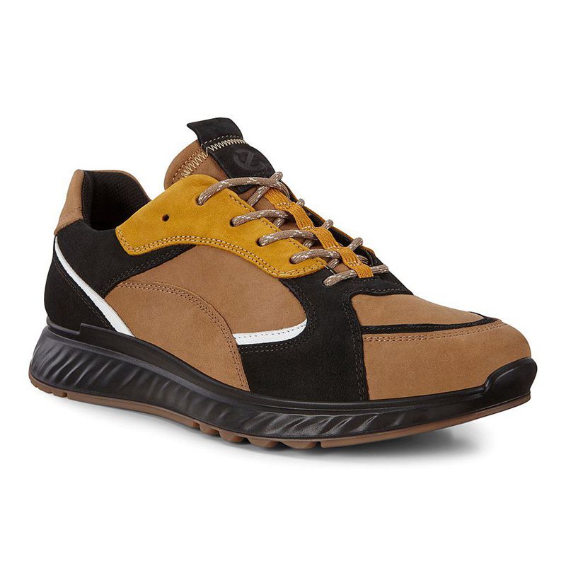 Men Casual Ecco St.1 M - Sneakers Brown - India GYPQNV658
